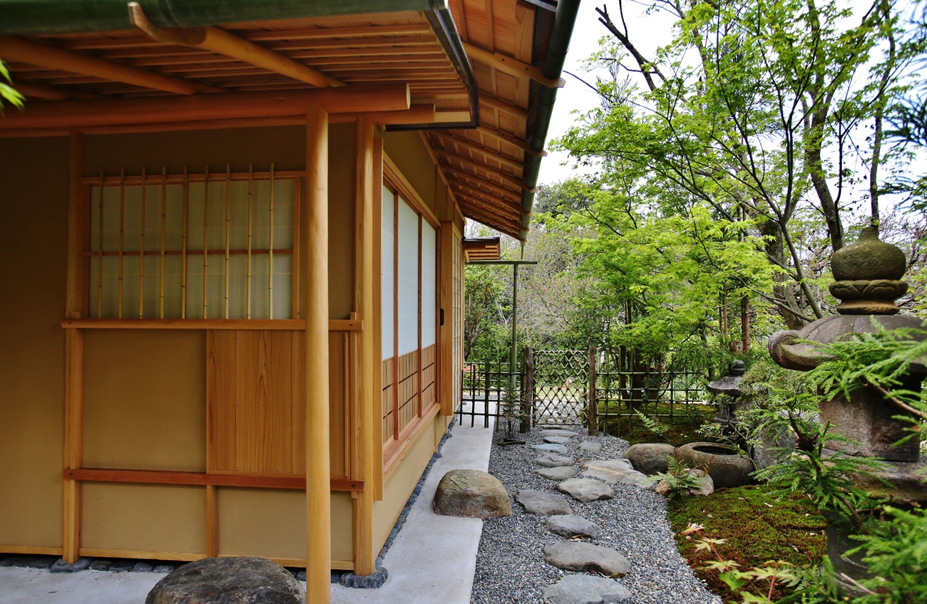 伊勢の茶室新築工事 2015年 京都・紫野 山中工務店